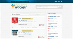Desktop Screenshot of couponhatchery.com